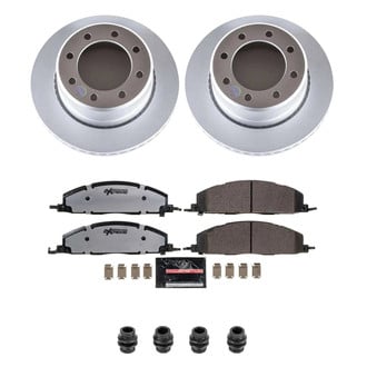PowerStop® CPK5487-36 - Z36 Evolution Geomet® Plain Rear Brake Kit