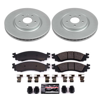 PowerStop® - Z23 Evolution Geomet® Plain Front Brake Kit