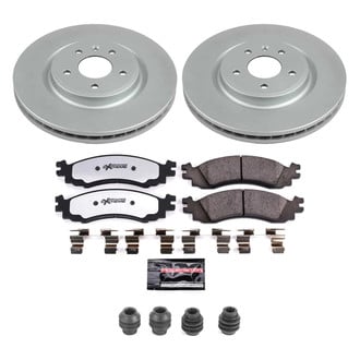 PowerStop® CPK5507-36 - Z36 Evolution Geomet® Plain Front Brake Kit