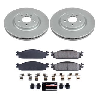 PowerStop® CPK5509-23 - Z23 Evolution Geomet® Plain Front Brake Kit