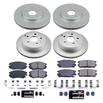 PowerStop® - Z23 Evolution Geomet® Plain Brake Kit