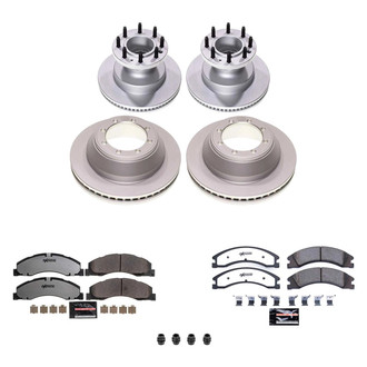 PowerStop® - Z36 Evolution Geomet® Plain Front and Rear Brake Kit
