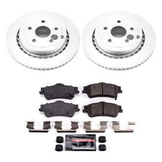 PowerStop® - Z23 Evolution Geomet® Plain Rear Brake Kit
