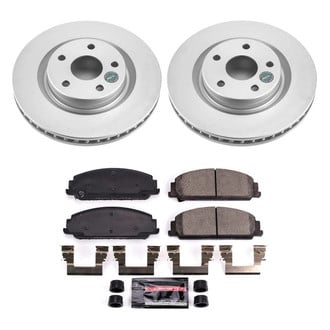 PowerStop® - Z23 Evolution Geomet® Plain Front Brake Kit