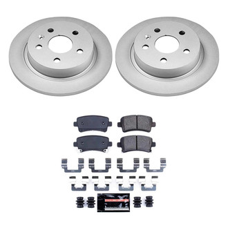 PowerStop® - Z23 Evolution Geomet® Plain Rear Brake Kit