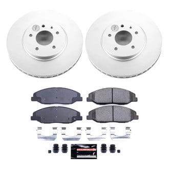 PowerStop® - Z23 Evolution Geomet® Plain Front Brake Kit