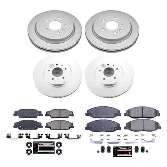 PowerStop® - Evolution Geomet Z23 Plain Brake Kit