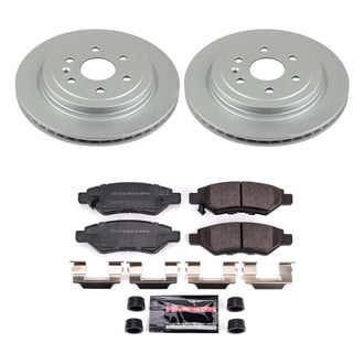 PowerStop® CPK5543-23 - Z23 Evolution Geomet® Plain Rear Brake Kit