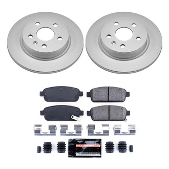 PowerStop® - Z23 Evolution Geomet® Plain Rear Brake Kit