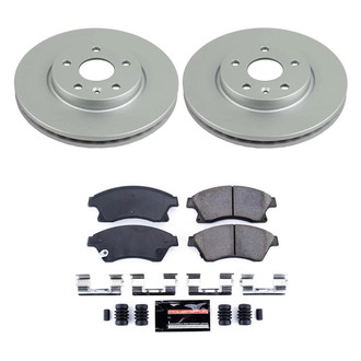 PowerStop® - Z23 Evolution Geomet® Plain Front Brake Kit