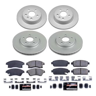PowerStop® - Z23 Evolution Geomet® Plain Brake Kit