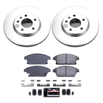 PowerStop® CPK5554-23 - Z23 Evolution Geomet® Plain Front Brake Kit