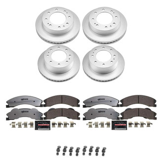 PowerStop® - Z36 Evolution Geomet® Plain Front and Rear Brake Kit