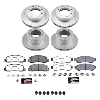 PowerStop® - Z36 Evolution Geomet® Plain Front and Rear Brake Kit