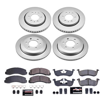 PowerStop® - Z23 Evolution Geomet® Plain Brake Kit