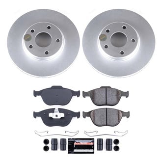 PowerStop® - Z23 Evolution Geomet® Plain Front Brake Kit