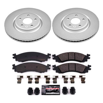 PowerStop® - Z23 Evolution Geomet® Plain Front Brake Kit