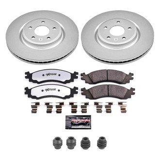 PowerStop® - Z36 Evolution Geomet® Plain Front Brake Kit