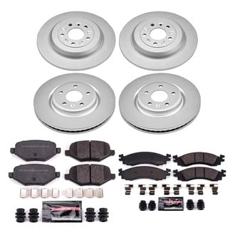 PowerStop® - Z23 Evolution Geomet® Plain Brake Kit