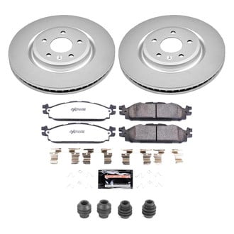 PowerStop® CPK5583-36 - Z36 Evolution Geomet® Plain Front Brake Kit