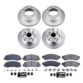 PowerStop® - Z23 Evolution Geomet® Plain Front and Rear Brake Kit