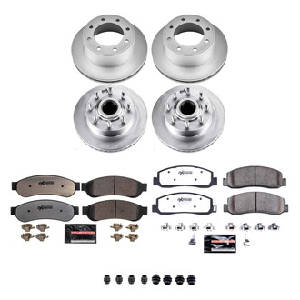 PowerStop® - Z36 Evolution Geomet® Plain Front and Rear Brake Kit