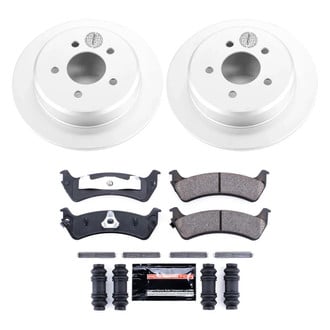 PowerStop® - Z23 Evolution Geomet® Plain Rear Brake Kit