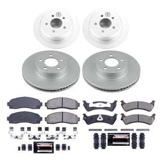PowerStop® - Z23 Evolution Geomet® Plain Front and Rear Brake Kit