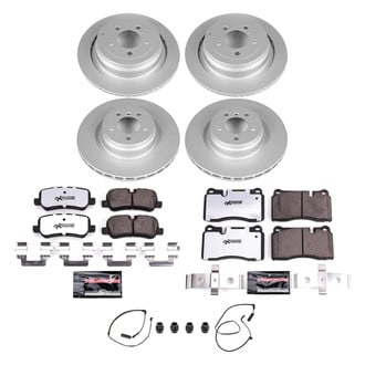 PowerStop® - Z36 Evolution Geomet® Plain Front and Rear Brake Kit