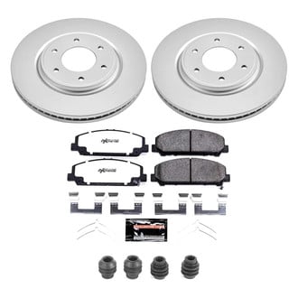 PowerStop® CPK5821-36 - Z36 Evolution Geomet® Plain Front Brake Kit