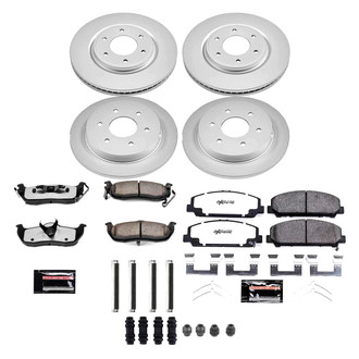 PowerStop® - Z36 Evolution Geomet® Plain Brake Kit