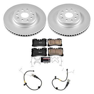 PowerStop® - Z23 Evolution Geomet® Plain Front Brake Kit
