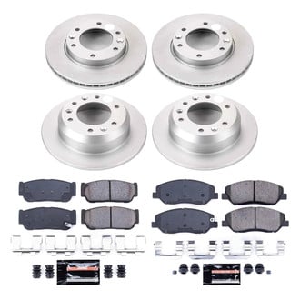 PowerStop® - Z23 Evolution Geomet® Plain Front and Rear Brake Kit