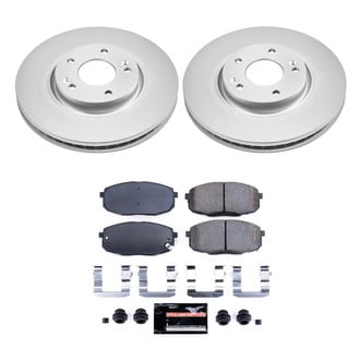 PowerStop® - Z23 Evolution Geomet® Plain Front Brake Kit