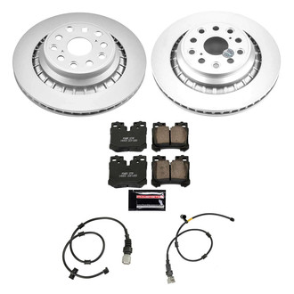 PowerStop® - Z23 Evolution Geomet® Plain Rear Brake Kit