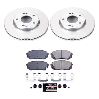 PowerStop® - Z23 Evolution Geomet® Plain Front Brake Kit