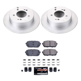 PowerStop® - Z23 Evolution Geomet® Plain Rear Brake Kit