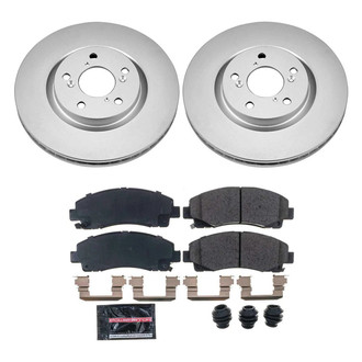 PowerStop® - Z23 Evolution Geomet® Plain Front Brake Kit