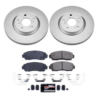 PowerStop® - Z23 Evolution Geomet® Plain Front Brake Kit