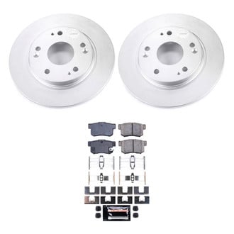 PowerStop® - Z23 Evolution Geomet® Plain Rear Brake Kit