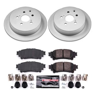 PowerStop® - Z23 Evolution Geomet® Plain Rear Brake Kit