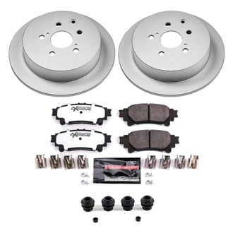 PowerStop® - Z36 Evolution Geomet® Plain Rear Brake Kit