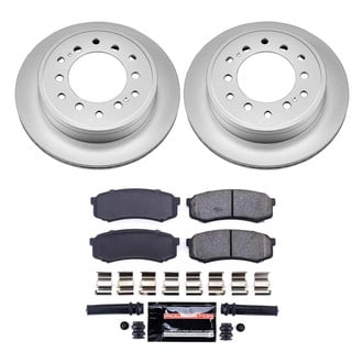 PowerStop® CPK5875-23 - Z23 Evolution Geomet® Plain Rear Brake Kit