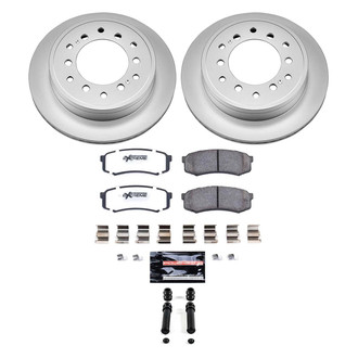 PowerStop® CPK5875-36 - Z36 Evolution Geomet® Plain Rear Brake Kit