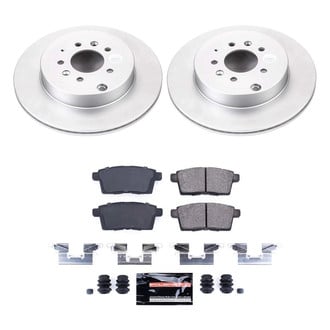 PowerStop® - Z23 Evolution Geomet® Plain Rear Brake Kit