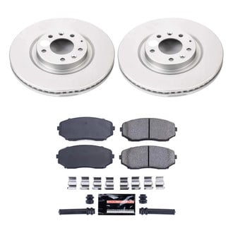 PowerStop® - Z23 Evolution Geomet® Plain Front Brake Kit