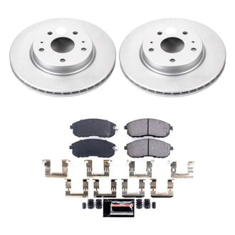 PowerStop® - Z23 Evolution Geomet® Plain Front Brake Kit