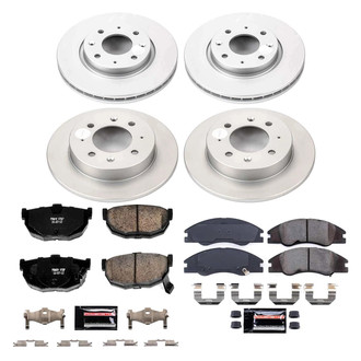 PowerStop® - Evolution Geomet Z23 Plain Brake Kit