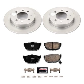 PowerStop® - Z23 Evolution Geomet® Plain Rear Brake Kit