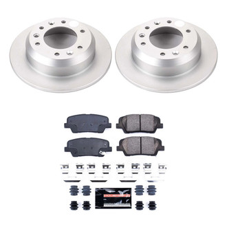 PowerStop® - Z23 Evolution Geomet® Plain Rear Brake Kit
